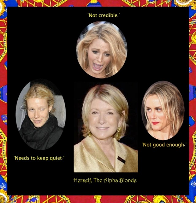 herself the alpha blonde