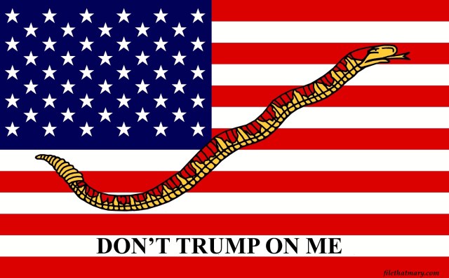 A trump Flag