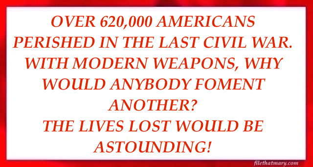 A CIVIL WAR EDITORIAL